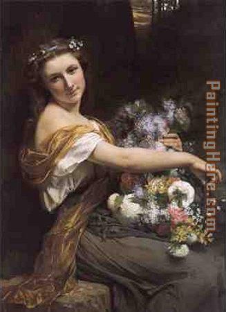 Dionysia painting - Pierre-Auguste Cot Dionysia art painting